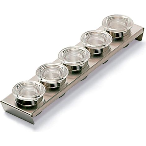Set 5 Tarros Cerrados Inoxidables R.9040 (1/3)