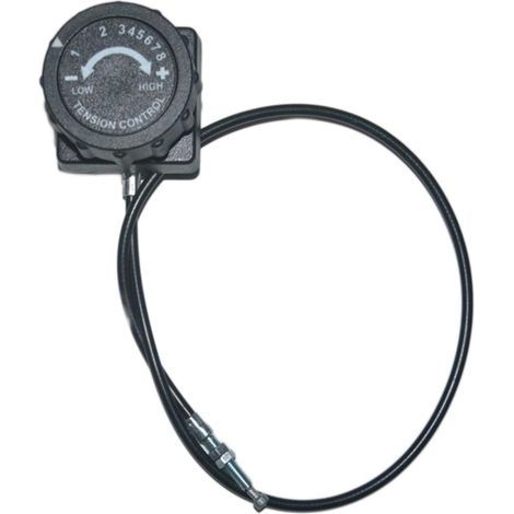 Bouton de résistance pour vélo - Accessoire de gym - 8 vitesses - 55 cm - 8 positions - Bouton de réglage (1/5)