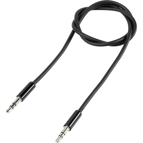 SpeaKa Professional SP-7870052 Klinke Audio Anschlusskabel [1x Klinkenstecker 3.5 mm - 1x Klinkenste