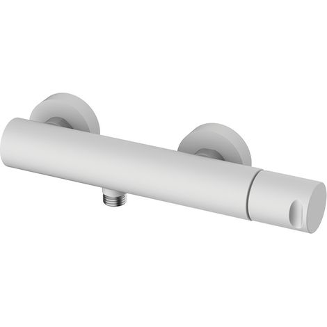 Mitigeur douche  Finition robinet: Blanc mat