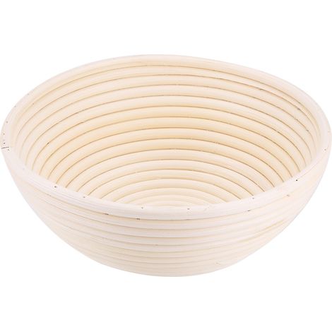 Panier de pousse en canne naturelle non blanchie, kit de levée pour pain fait main, moule à banneton artisanal