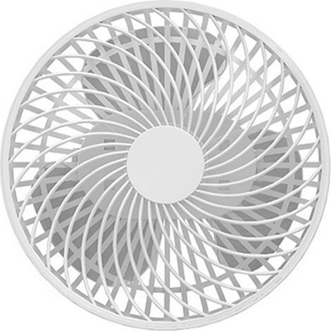 Ventilateur Camping - Avec Lumière Intégrée - Rechargeable USB - Crochet de Suspension - 3 Vitesses - Autonomie Batterie Lithium - 1 Pièce (1/5)