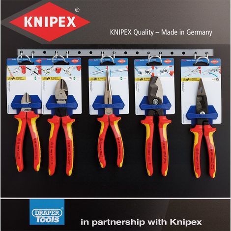 Draper 24206 KNIPEX Profile for Slat Wall - Range Option 2 (10 Piece)