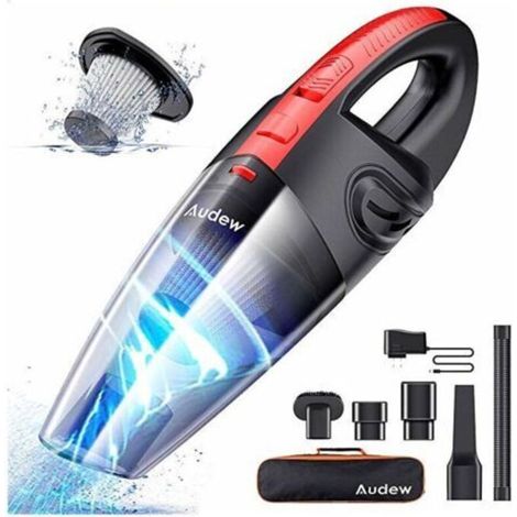 Aspirateur à main Aspirateur Voiture sans fil 3500Pa 120W 29000-31000 tr/min USB rechargeable portable (1/5)