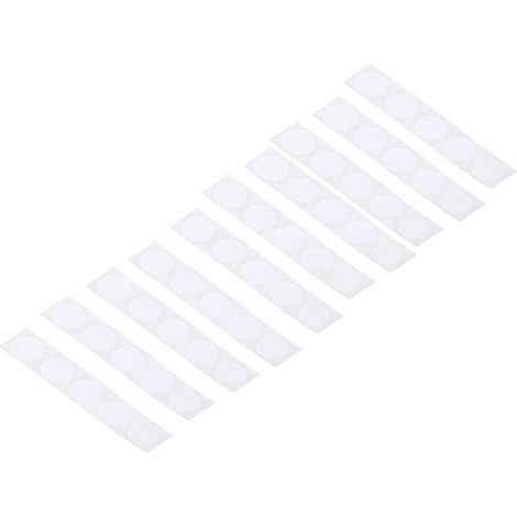 50 Étiquettes NFC Réinscriptibles 25mm, RFID 13.56MHz 504 Octets, Autocollants HF IC UID Personnalisables (1/5)