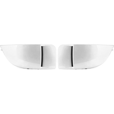 Copertura protettiva per fendinebbia, facile da installare, realizzata in materiale ABS per proteggere Impreza 8a generazione STI WRX 2004 2005 (bianca). (1/5)