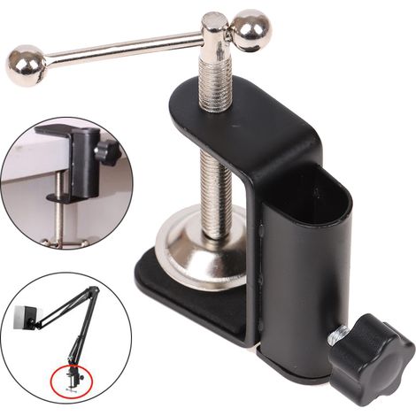 Supporto a sbalzo, morsetto per lampada da tavolo, clip per accessori, base (1/5)
