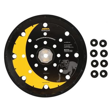 Platorello Ø 225mm per LEROS + 8 viti