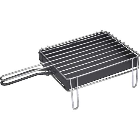 Parrilla de mesa Sauvic de acero inoxidable 43 × 22 cm (1/4)