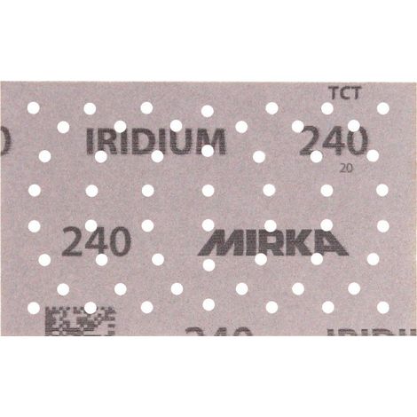 MIRKA IRIDIUM PAPIER 81x133 OTW. GR.240 54 OTWORY/100szt