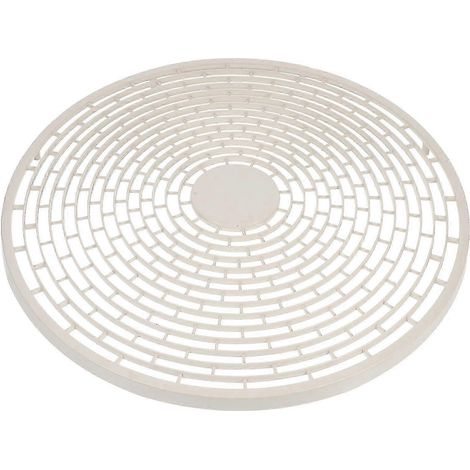 Cache pour climatiseur central extérieur - Circulation d'air optimale - Matériau robuste - Usage bureautique - 41,50 x 41,50 x 1,50 cm - Gris - 1 pièce (1/5)