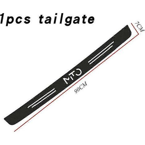 Autocollant de protection de seuil de pare-choc de porte arrière de voiture, pour Alfa Romeo Giulia Giulietta 159 156 MITO Stelvio 147 Sportiva