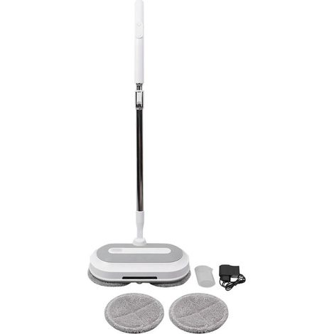 Balai électrique sans fil - Nettoyeur pour sols durs et en bois - Batterie rechargeable - Balai de nettoyage (1/5)