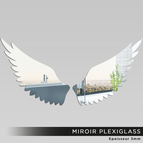 Miroir Plexiglass - Ailes - 50x105 cm (1/2)