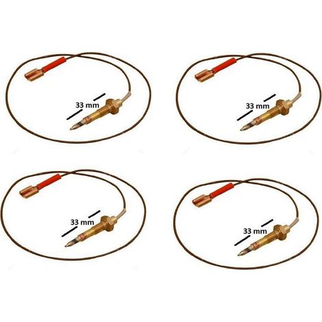 4 PZ TERMOCOPPIA CUCINA HOTPOINT ARISTON INDESIT PIANO COTTURA C00052986 TC 37