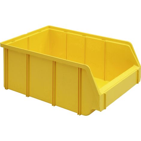 SWG 9614275  Sichtlagerkasten   (L x B x H) 335 x 209 x 152 mm Gelb 1 St.