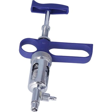 Seringue vétérinaire de 10 ml, seringue vétérinaire multifonction à usage continu, pratique et facile à nettoyer pour la médecine vétérinaire. (1/5)
