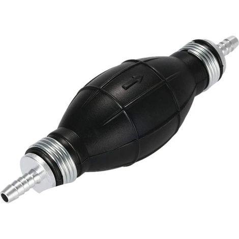 8-mm-Kraftstoffvorförderpumpe für Boote, Aluminium, Benzin-, Dieselpumpe, Universalpumpe für Benzin, Öl, Wasser, Kraftstoffumfüllpumpe, Kfz- und Gartenpumpe (1/5)