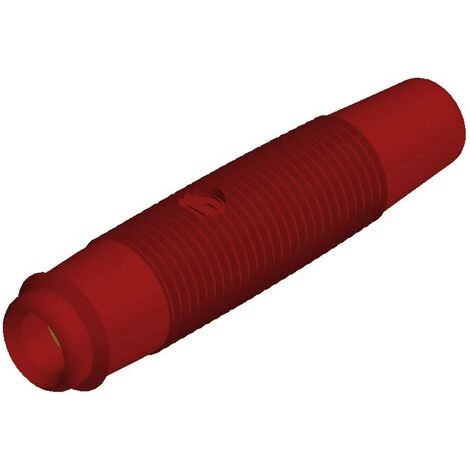 Fiche banane femelle Ø de la broche: 4 mm Hirschmann Test & Measurement KUN 30 Au 931804701 rouge 1 (1/5)