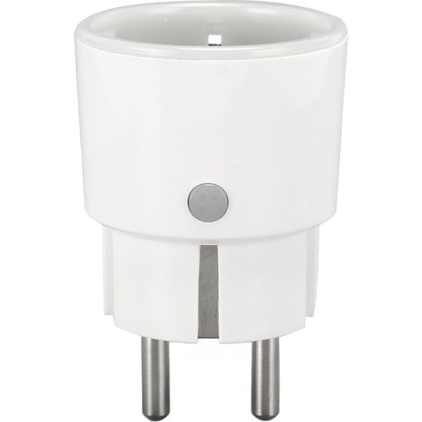 Prise Connectée Intelligente 16A WiFi Télécommande Smartphone Surveillance Énergétique Compatible Google Home Prise EU 85-230V (1/5)
