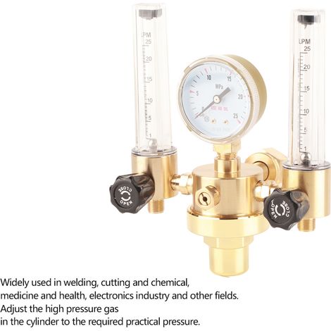 Réducteur de pression de gaz WX-562, régulateur d'argon G5/8 WX-562-5/8 pour soudage et découpe (1/5)
