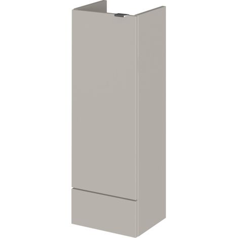 Hudson Reed Fusion Compact Base Unit 300mm Wide - Pebble Grey
