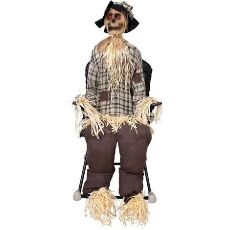 Automate - PTIT CLOWN - 24065 - Épouvantail animé - Sonore - Lumineux 120 cm (1/5)