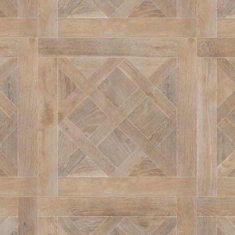 Carrelage effet Parquet Bois Chêne Clair Versailles 90x90x0,9 cm Trianon - Sol intérieur (vendu par carton de 1,62 m²) - RO'MA CARRELAGE