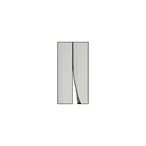Porte Moustiquaire Magnétique 120x220cm Maille Robuste, Fermeture Automatique, Anti Insectes, Idéale pour Porte de Balcon (1/5)