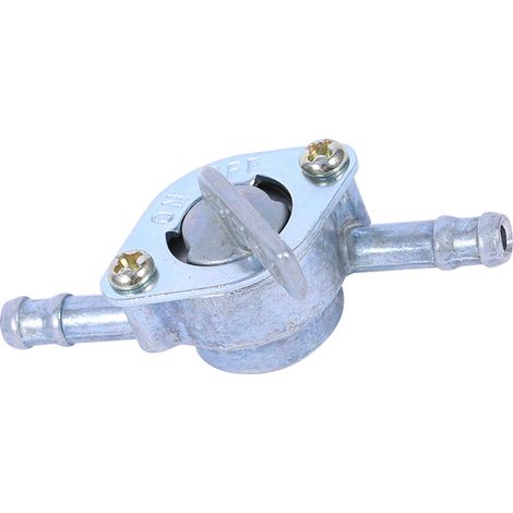Robinet de Réservoir Carburant Moto Quad Dirt ON/OFF avec Raccord en Ligne