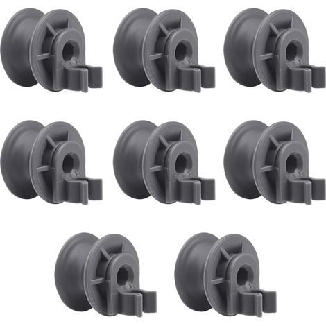 Jeu de galets de roue supérieur (version améliorée) compatible pièces lave-vaisselle L-G, remplace 4581DD9001B AP4437685 PS3523050 1266813 EA3523050 - lot de 8 (1/5)