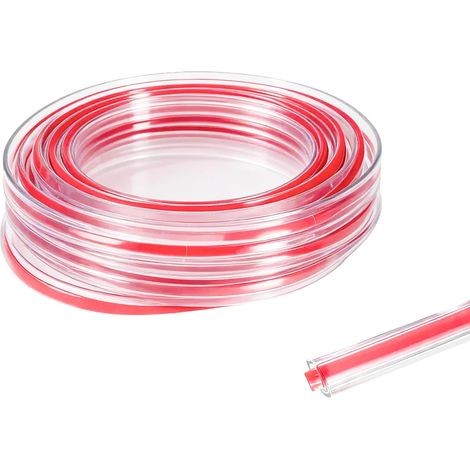 Protection de Bord de Porte de Voiture en U, 5M, Transparente, Joint de Garniture de Protection pour SUV, MPV et la Plupart des Modèles, Résistant aux Rayures et Intempéries (1/5)
