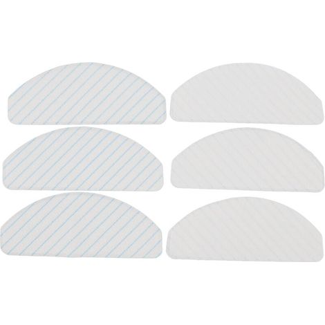 Panni in microfibra per mocio per Yeedi 2pro, confezione da 6 panni di ricambio in microfibra per aspirapolvere, riutilizzabili e lavabili, accessori essenziali per aspirapolvere Yeedi 2pro (1/5)
