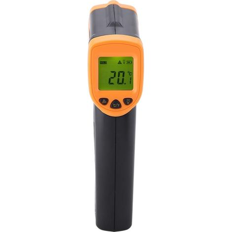 Thermomètre infrarouge température de l’huile industrielle mesure de température de l’eau de cuisson domestique -32C à 100C, écran LCD, 2 piles AAA, Ar320 (1/4)