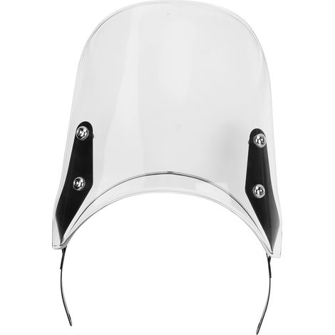 Pare-brise moto tuning déflecteur de vent transparent en ABS et fer compatible Royal Enfield Classic 500cc 1 écran 1 support (1/5)
