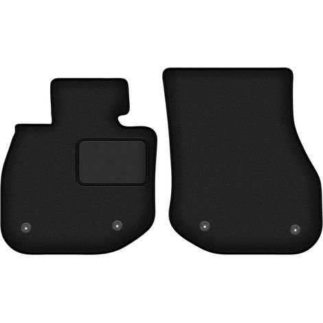 Alfombrillas delanteras para BMW iX1 crossover (2022-), color negro. (1/4)