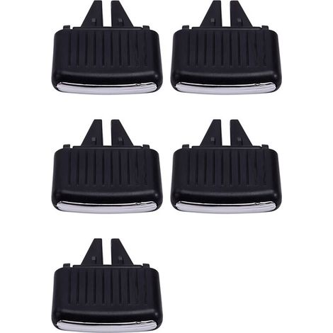 Adecuado para 5 paletas de ajuste de la rejilla de ventilación del tablero delantero del aire acondicionado del automóvil, adecuado para 6 kits de reparación Sagittarius
