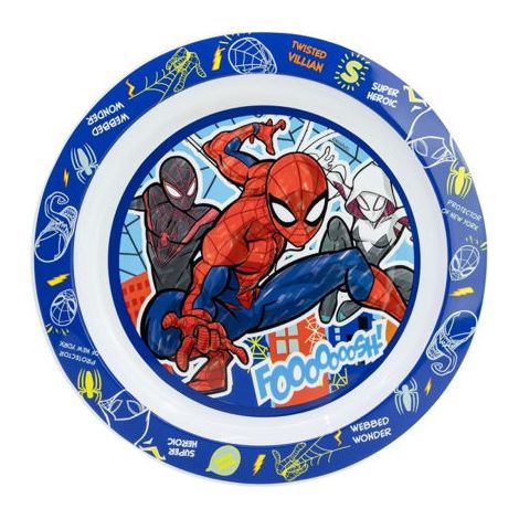 PLATO MICROONDAS KIDS SPIDERMAN