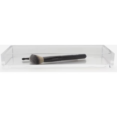BATHBAZAAR - Plateau de rangement transparent - Square Line