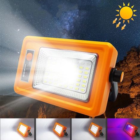 Nouvelle lampe de travail solaire étanche d'extérieur à 56 LED-AquaForge (1/5)