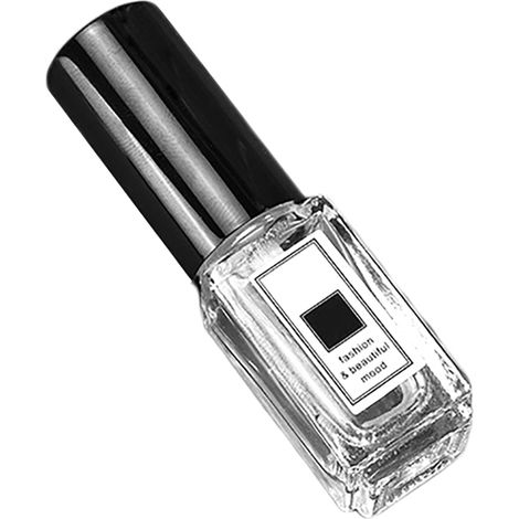 Flacon vide transparent en verre rechargeable 5ml mini brumisateur parfum voyage (1/5)