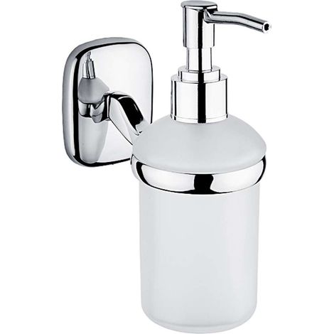 Nimco Simona - Dispensador de jabón con soporte, cromo SI 7231C-P-26 (1/2)