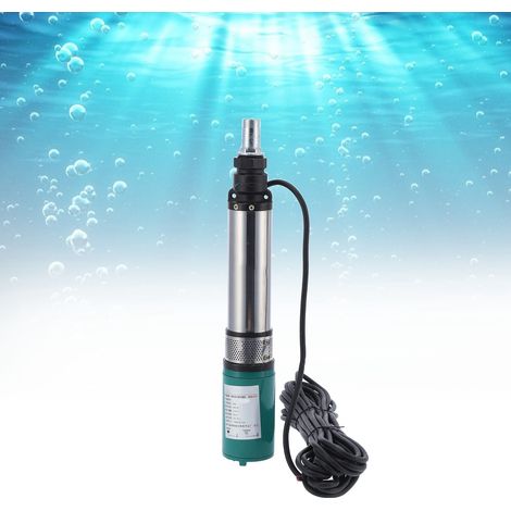 Pompe à eau solaire DC24V, alimentée par batterie, pompe à puits profond à haut débit et à forte pression de refoulement 4SYDC24V/S5-25 (1/5)