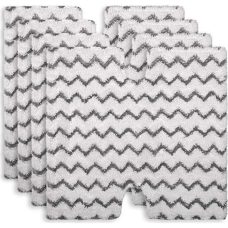 Lingettes de rechange lavables pour balai vapeur Shark Genius Lift-Away Pro S5003D S5002Q S5003A S6001W S6001WM S6002 S6002C S6003D S6003 S3973D S3D S3 973WM, lot de 4. (1/5)