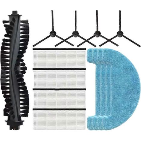 Lot de 13 pour NR15 accessoires d'aspirateur brosse principale et latérale chiffon filtre nettoyeur pièces de rechange (1/5)
