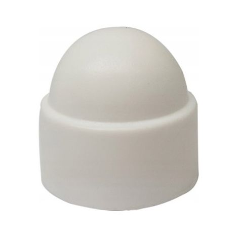 Cache-écrou et vis M5, blanc, 10 pièces. (1/5)