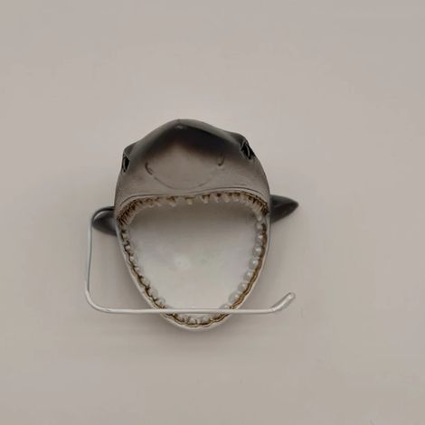 Porte-papier toilette (Requin) Gardiens des Océans, porte-papier toilette mignon en forme de tortue marine, décoration murale pour salle de bain, décoration de plage, cadeau pour les amoureux (1/5)