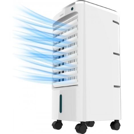 Cecotec Climatizador Evaporativo EnergySilence 3500 Cool Compact. 65 W, Depósito 3,5 L, 3 Velocidades, Oscilación de 70º
