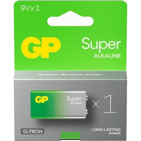 Pile alcaline super 9,0 V - GP1604A-U1