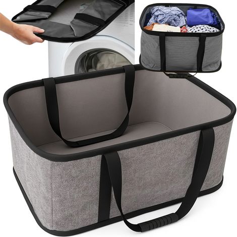 Klappbarer Wäschekorb 35L (50) (1/5)